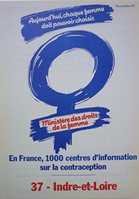 Centre des Archives du Féminisme, Angers, Fonds "MLAC", 10AF38, Avortement et contraception, prospectus d'information sur la contraception en Indre-et-Loire