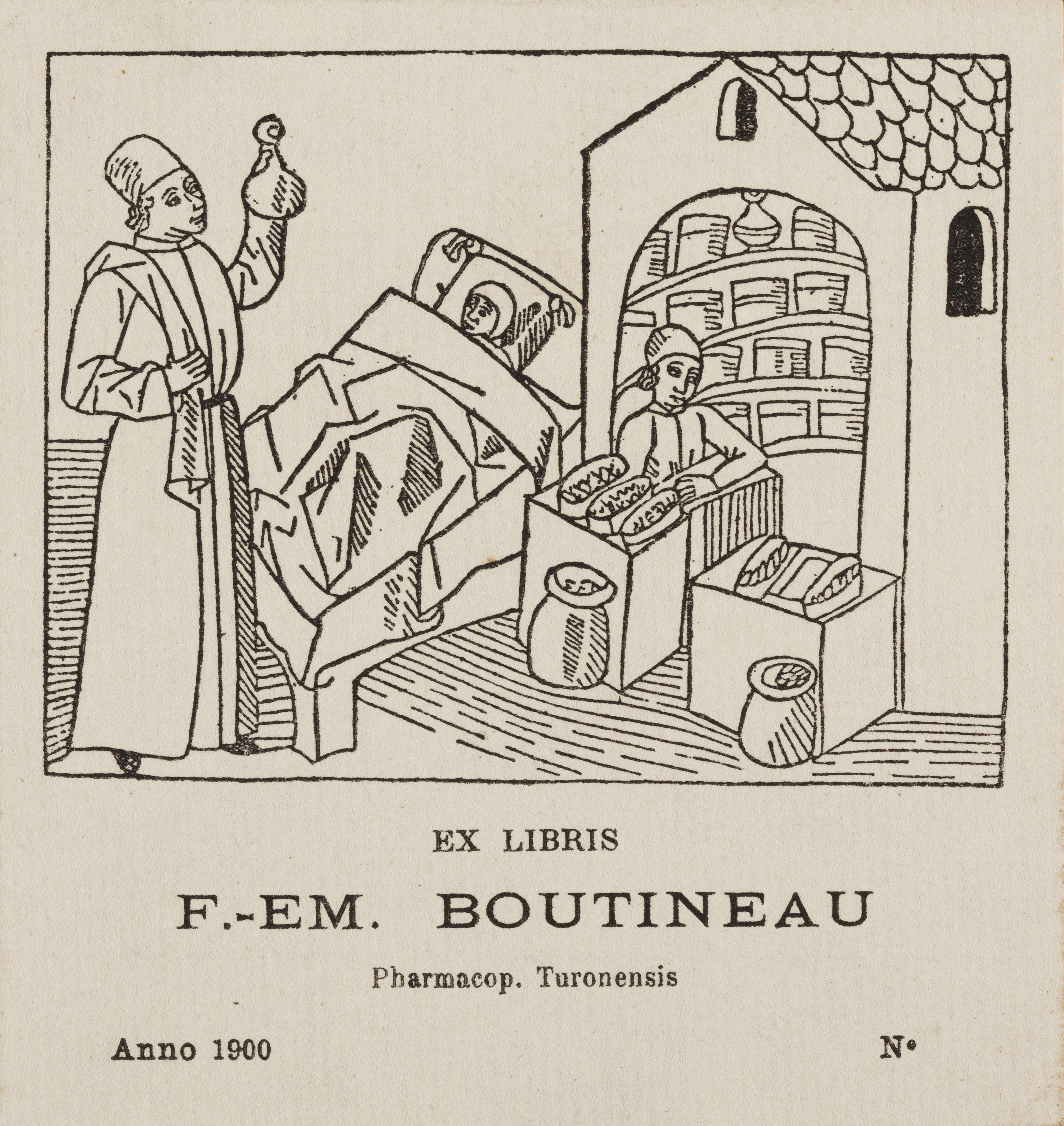 Ex-libris Boutineau