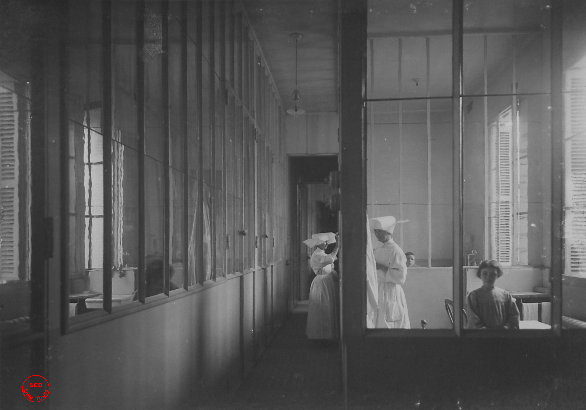 Salle d'isolement