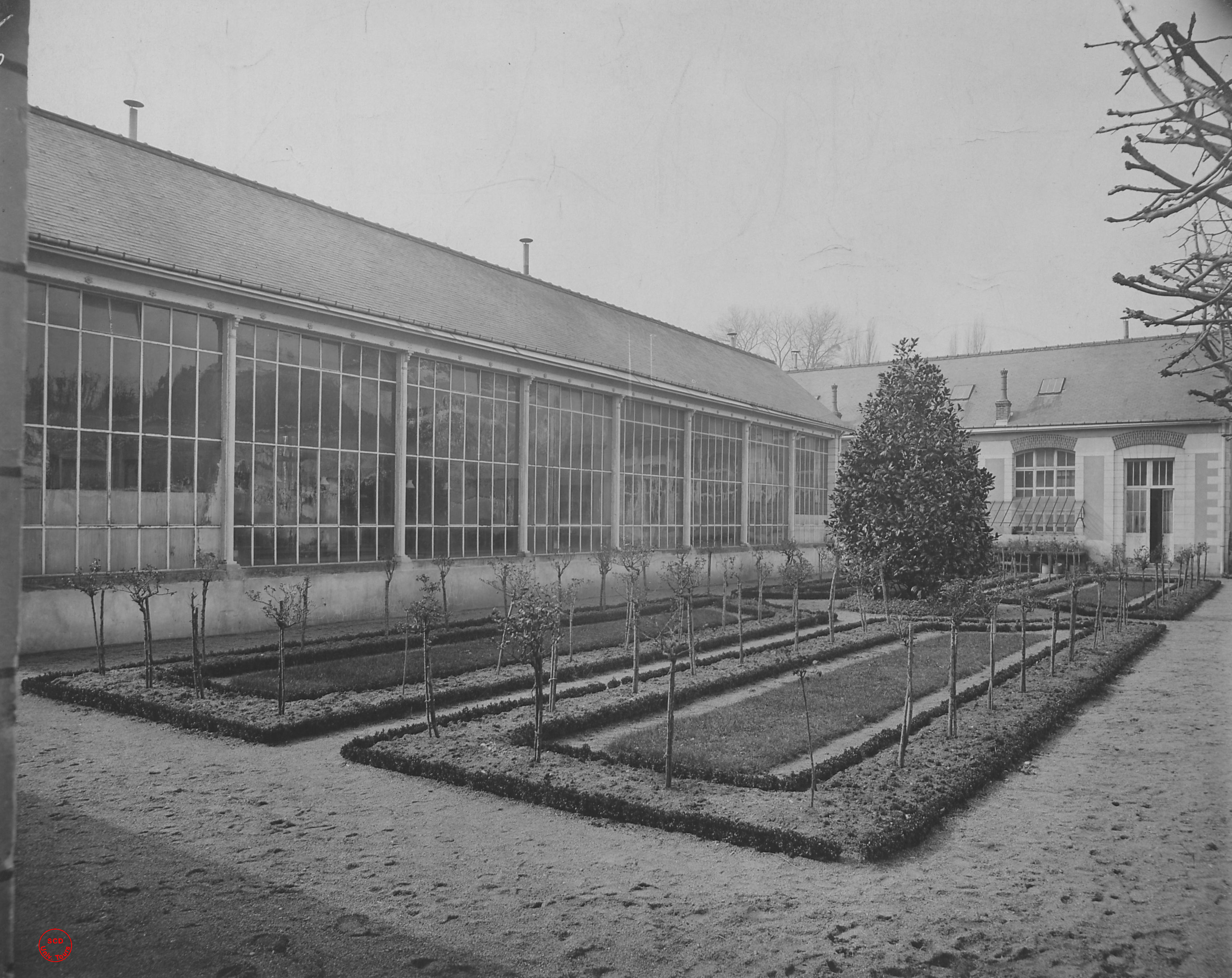 École de médecine et de pharmacie de Tours, laboratoires, vue extérieure