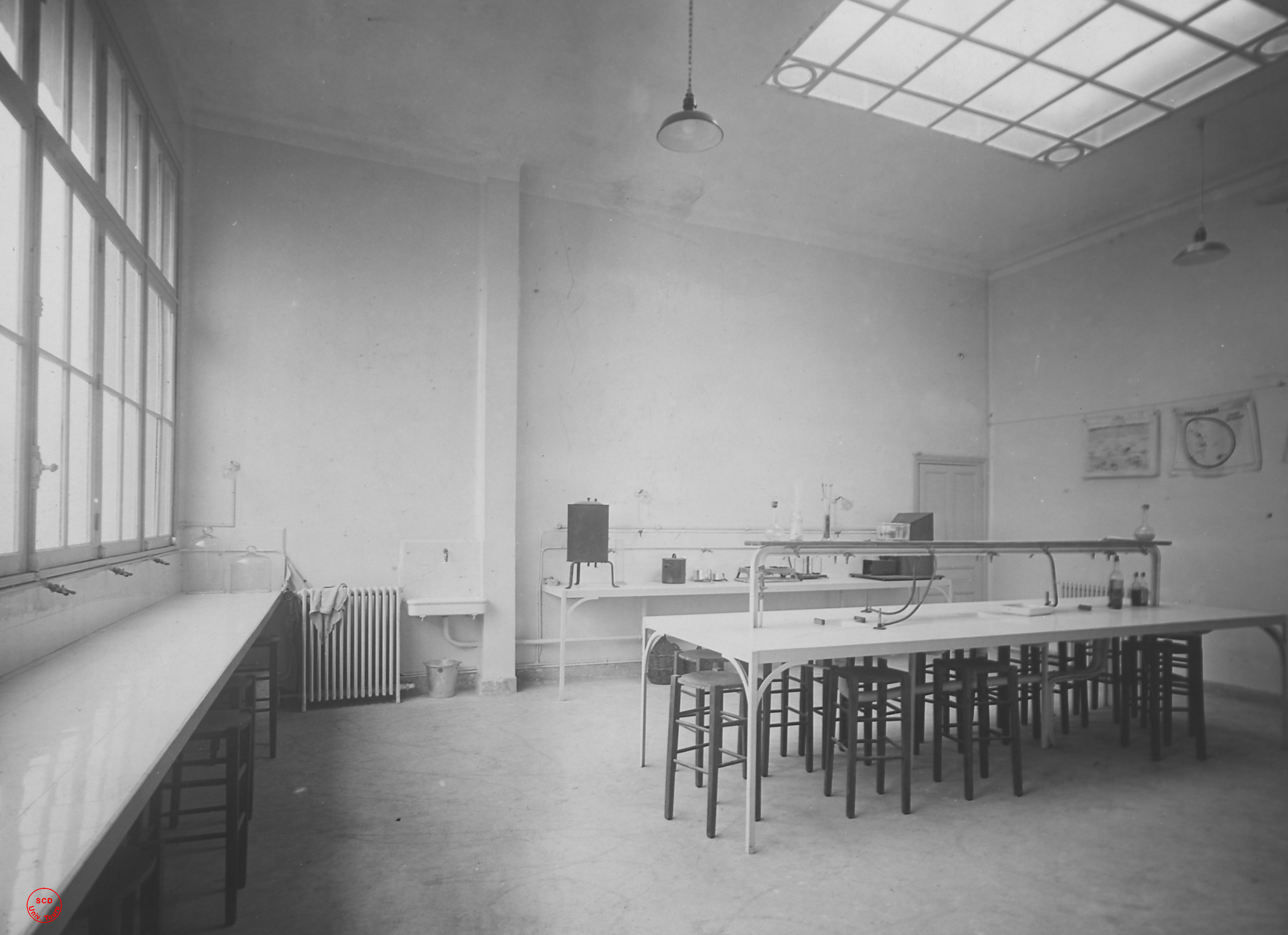 École de médecine et de pharmacie, laboratoire de bactériologie
