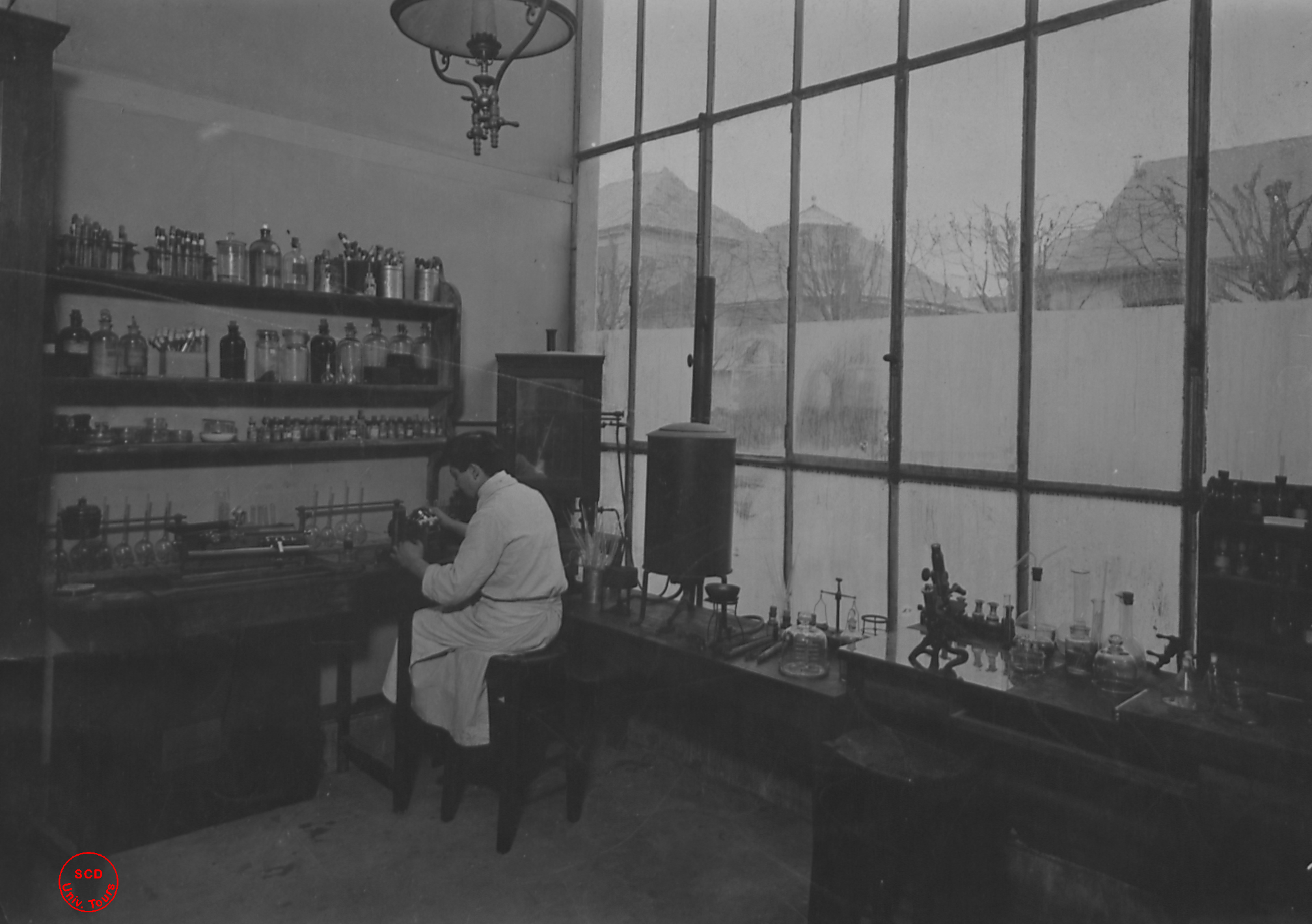 École de médecine, laboratoire d'histologie