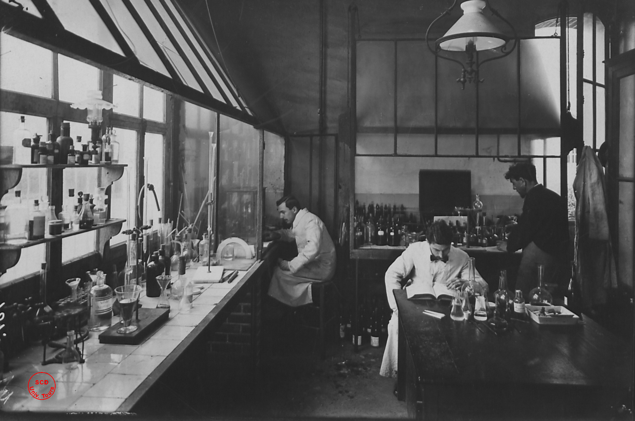 École de médecine, pavillon des hommes, cabinet du professeur de chimie